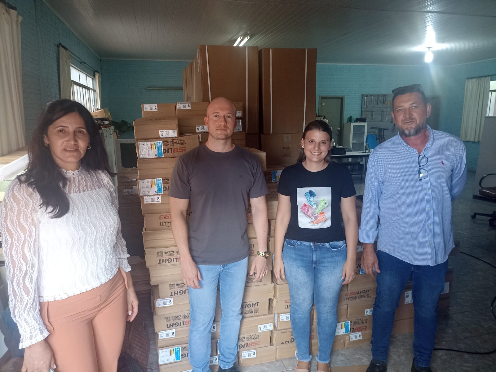 Iracema do Oeste inicia substituição da iluminação pública por LED